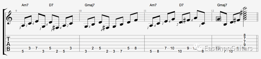 有關251和弦進行的三點思考以及琶音練習的小方法-樂吉他